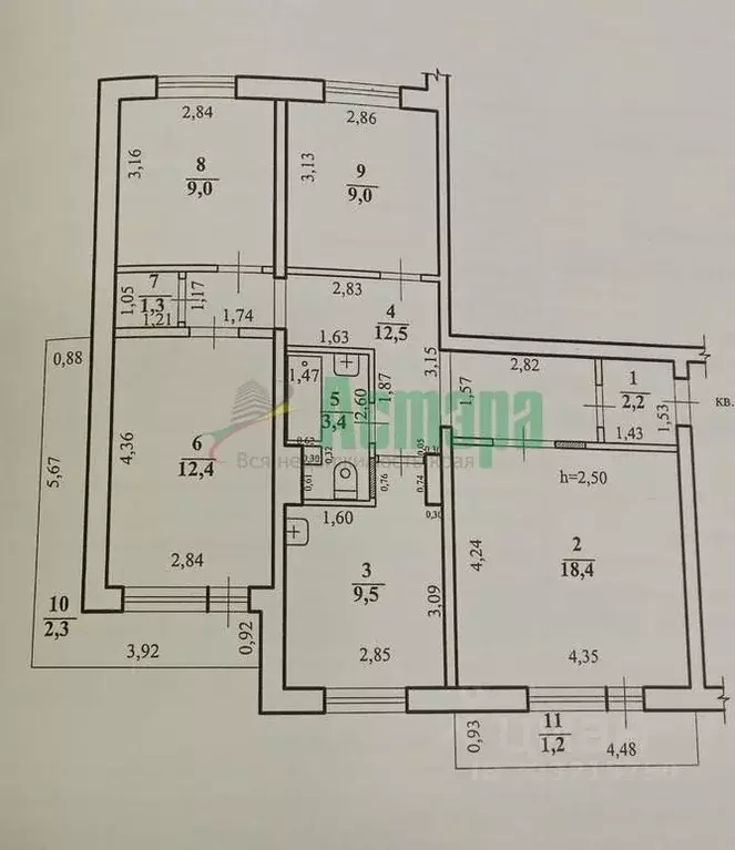 4-к кв. Забайкальский край, Чита ул. Шилова, 91 (77.7 м) - Фото 1
