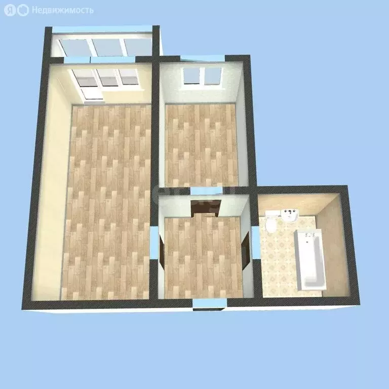 1-комнатная квартира: Спасск-Дальний, Юбилейная улица, 36 (27.9 м) - Фото 2