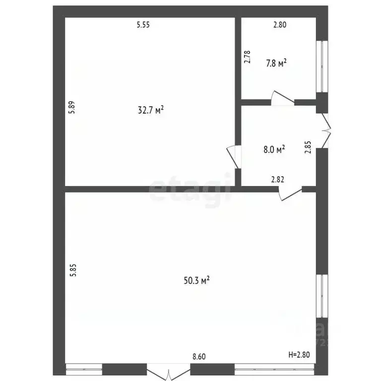 Торговая площадь в Башкортостан, Ишимбай ул. Горького, 65 (99 м) - Фото 2