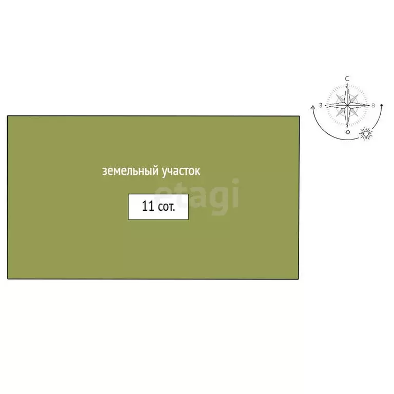 Дом в село Кичигино, улица Чапаева (35 м) - Фото 1