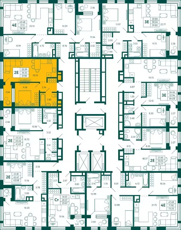 1-к кв. Башкортостан, Уфа Зеленая Роща жилрайон, Терле Парк жилой ... - Фото 1