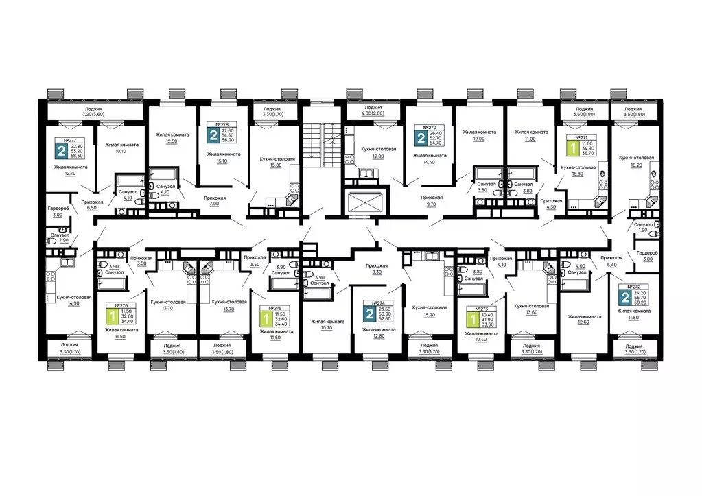 1-к кв. Адыгея, Тахтамукайский район, Яблоновский пгт  (34.4 м) - Фото 2