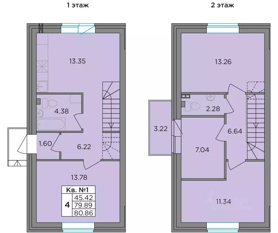 Таунхаус в Ленинградская область, Тосненский район, Федоровское ... - Фото 1