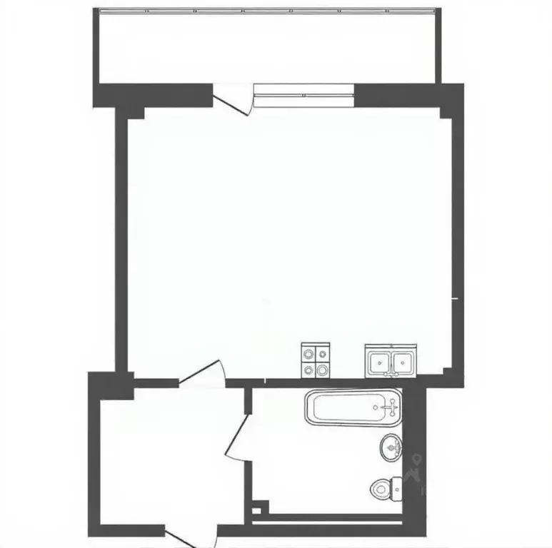 Студия Тюменская область, Тюменский муниципальный округ, д. Дударева ... - Фото 2