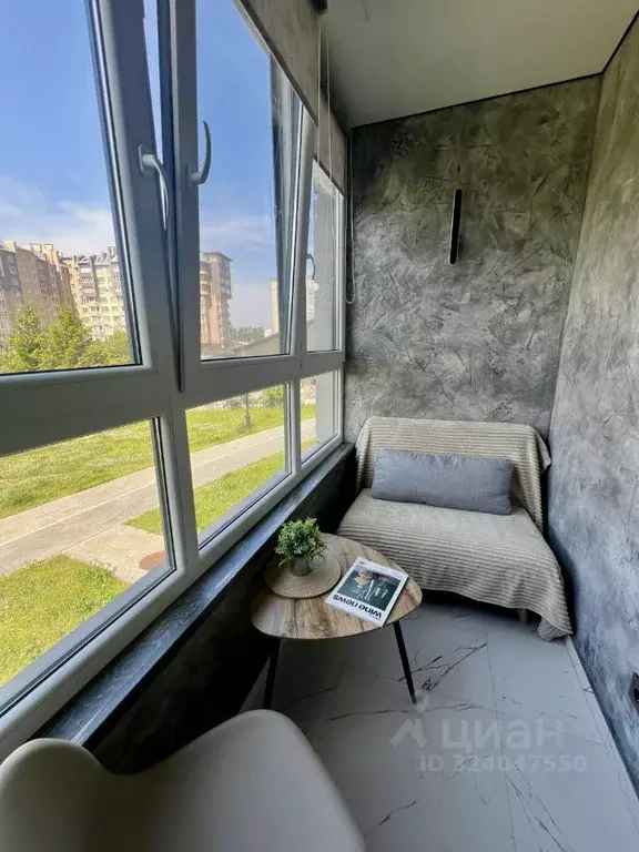 1-к кв. Калининградская область, Зеленоградск ул. Тургенева, 16А (34.0 ... - Фото 1