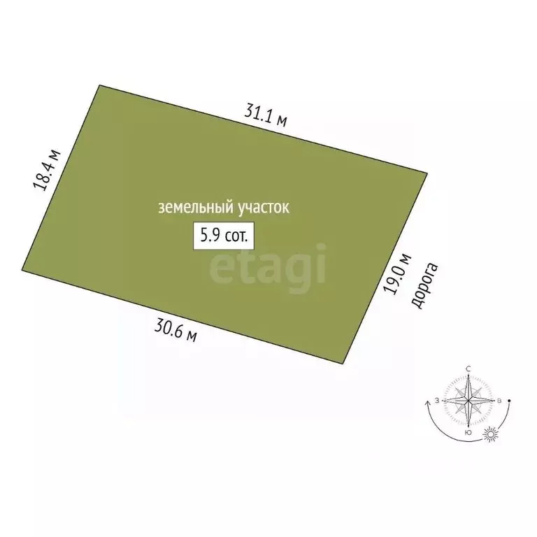 Участок в Ярославская область, Некрасовский муниципальный округ, ... - Фото 2