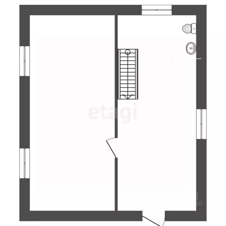Дом в Орловская область, Орловский район, д. Дубовая Роща  (110 м) - Фото 2