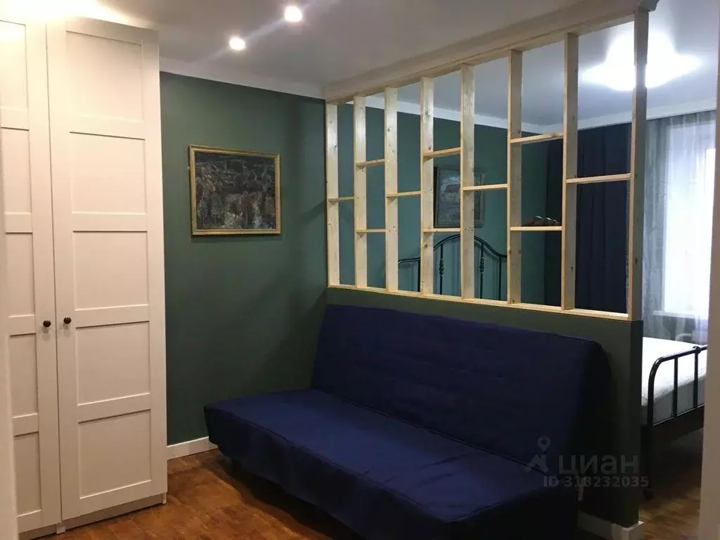 Квартира, 1 комната, 34.7 м - Фото 1