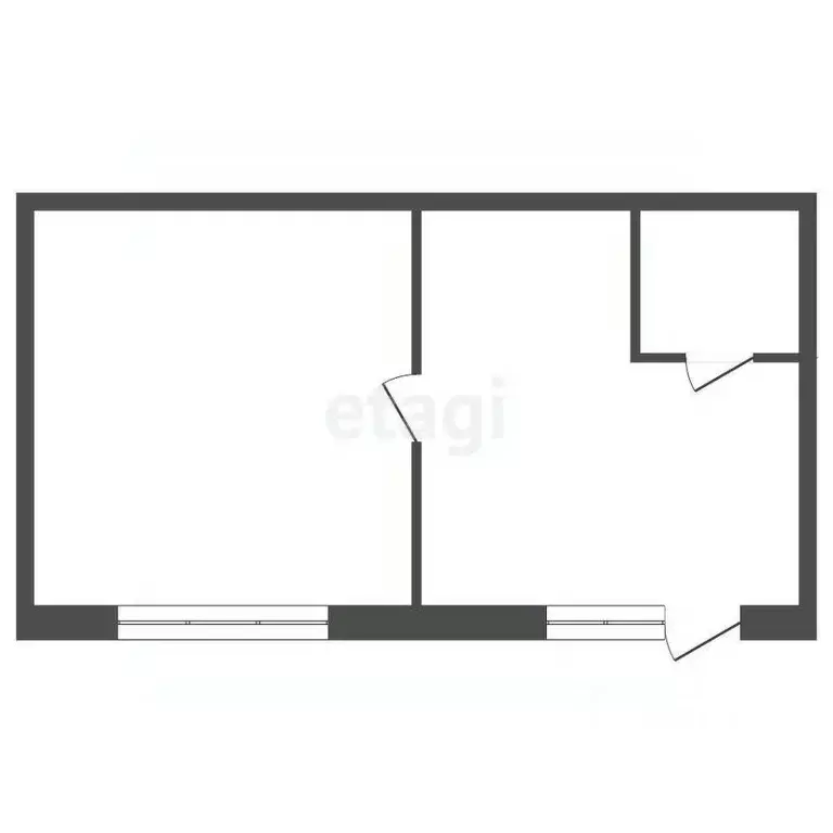 Офис в Смоленская область, Смоленск ул. Гарабурды, 21б (35 м) - Фото 1