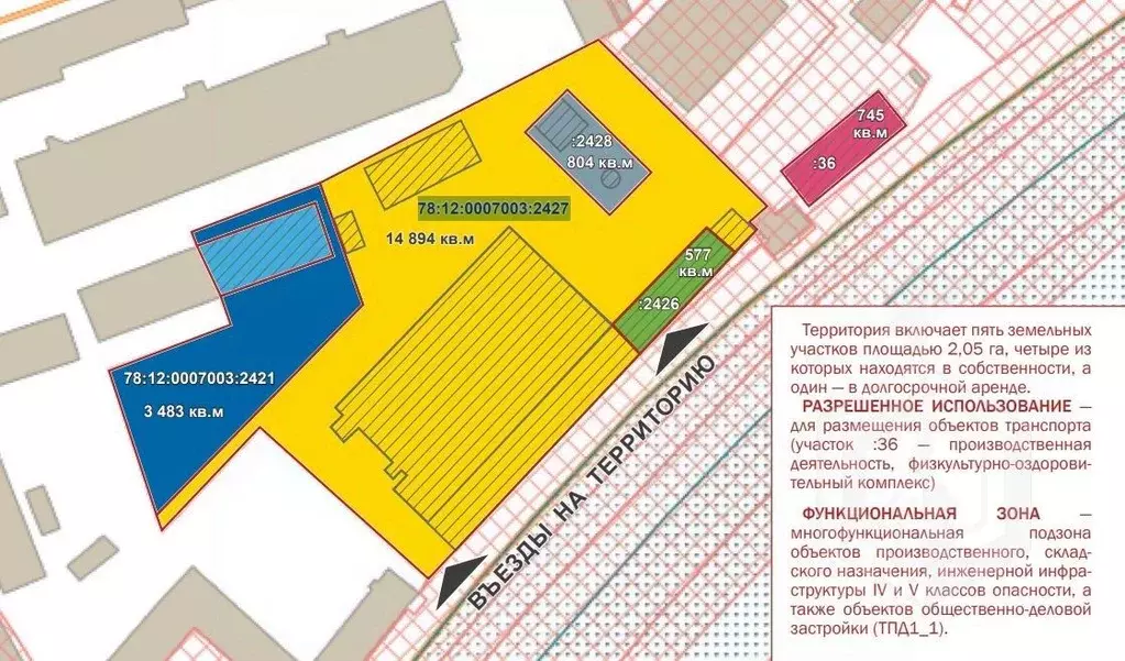 Производственное помещение в Санкт-Петербург ул. Профессора Качалова, ... - Фото 2