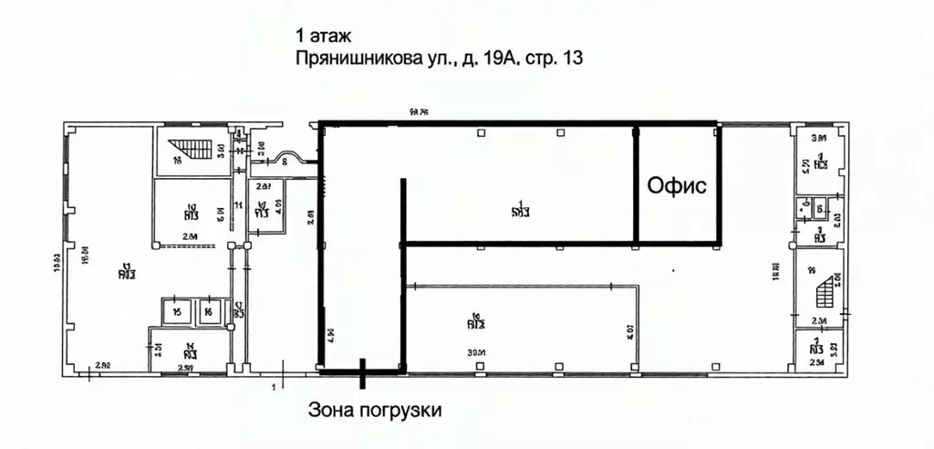 Помещение свободного назначения в Москва ул. Прянишникова, 19АС13 (380 ... - Фото 2