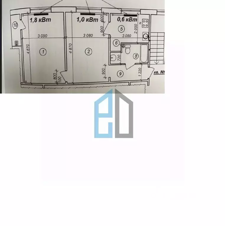 2-к кв. Московская область, Клин ул. Дзержинского, 16 (44.5 м) - Фото 2