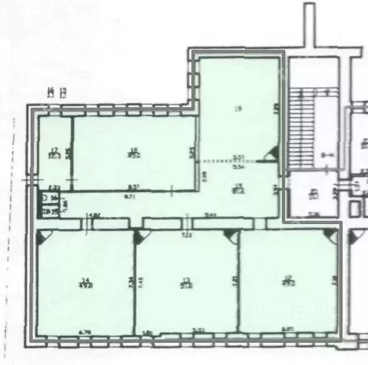Офис в Санкт-Петербург просп. Большой Петроградской стороны, 18 (292 ... - Фото 2