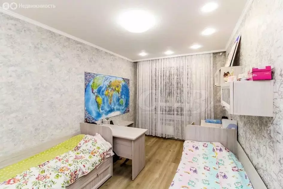 2-комнатная квартира: Тюмень, улица Пожарных и Спасателей, 5 (68.9 м) - Фото 1