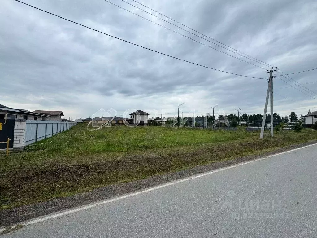 Участок в Тюменская область, Тюменский муниципальный округ, д. Ушакова ... - Фото 2