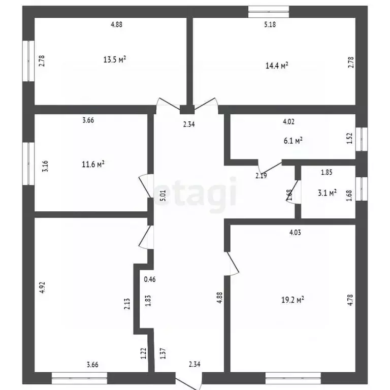 Дом в Московская область, Воскресенск городской округ, с. Барановское ... - Фото 2