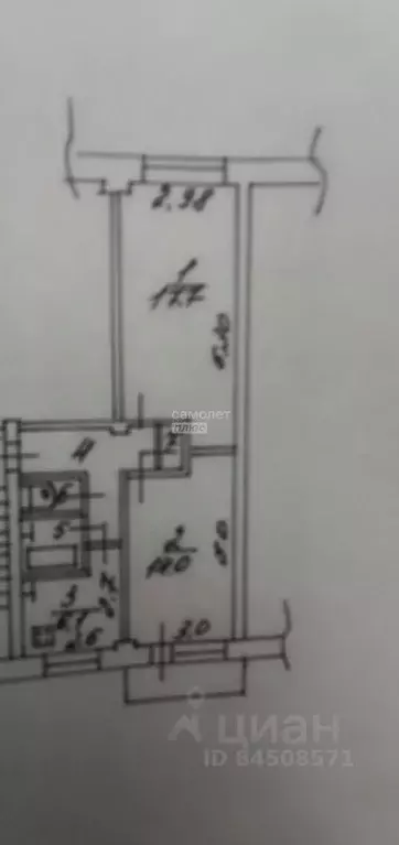 2-к кв. Калужская область, Калуга Ольговский пер., 11 (47.2 м) - Фото 2