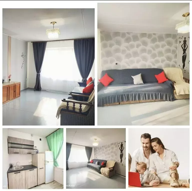 2-комнатная квартира: Артём, улица Фрунзе, 65 (52 м) - Фото 1