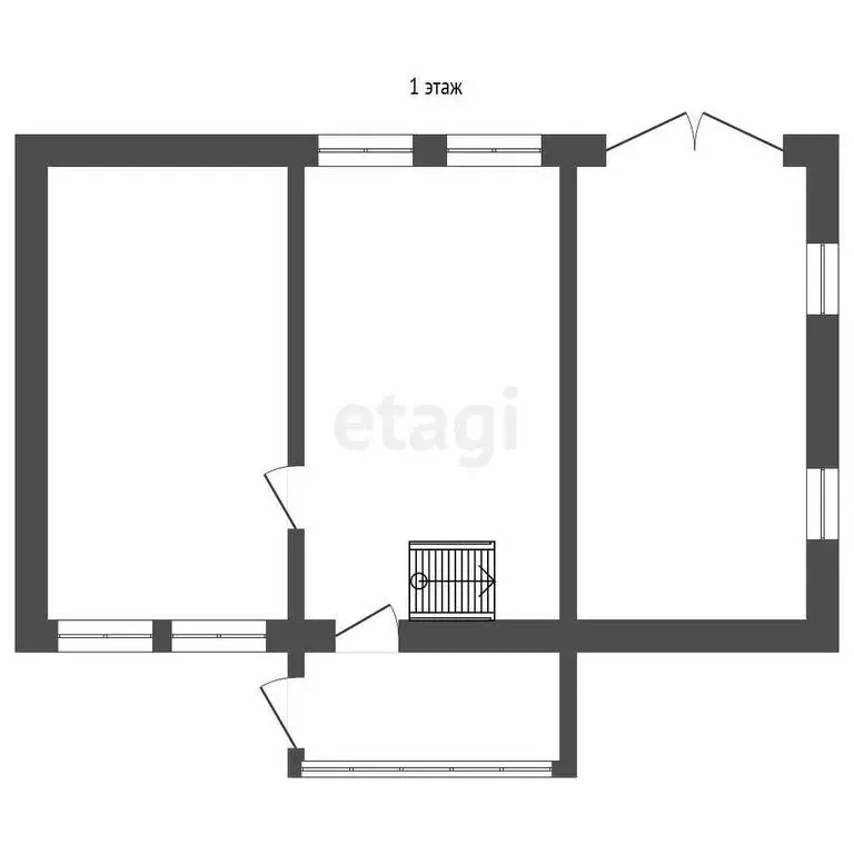Дом в сельское поселение Подстепки, СНТ Росток-1, 6-я полоса (170 м) - Фото 2
