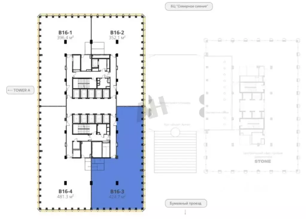 Офис в Москва Бумажный проезд, 19С1 (425 м) - Фото 2