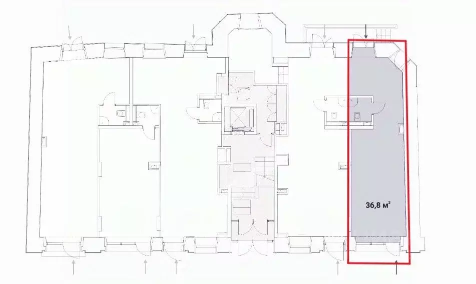 Помещение свободного назначения в Москва Большая Бронная ул., 25С3 (37 ... - Фото 1