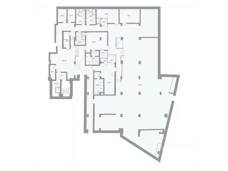 Помещение свободного назначения в Санкт-Петербург Ремесленная ул., 15 ... - Фото 1