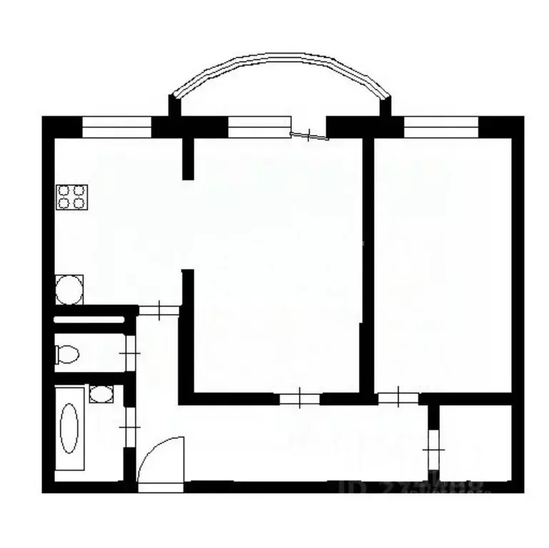 2-к кв. Московская область, Реутов ул. Октября, 38 (80.0 м) - Фото 1