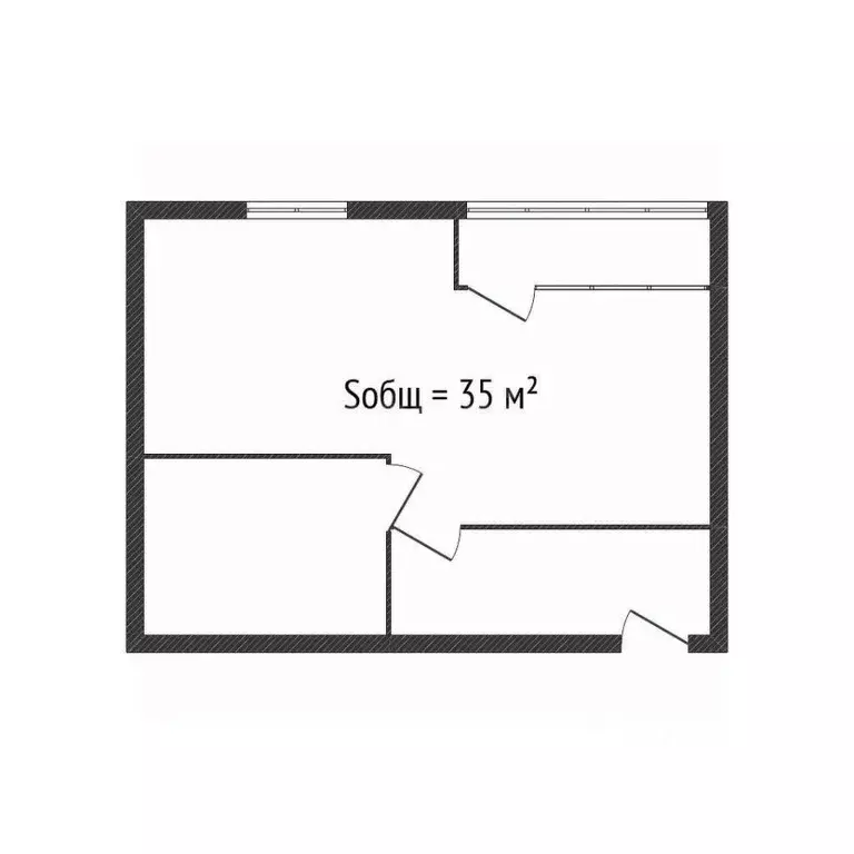 1-к кв. Брянская область, Брянск ул. Имени О.Н. Строкина, 6 (35.0 м) - Фото 1