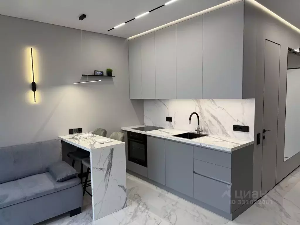 Студия Москва Волгоградский просп., 32/5к2 (30.0 м) - Фото 1