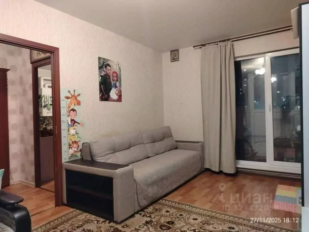 1-к кв. Нижегородская область, Нижний Новгород Палисадная ул., 1 (34.2 ... - Фото 1