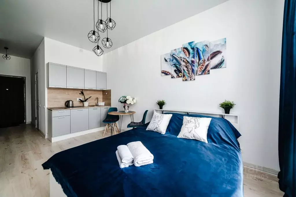 1-к кв. Московская область, Видное бул. Зеленые аллеи, 11 (27.0 м) - Фото 0