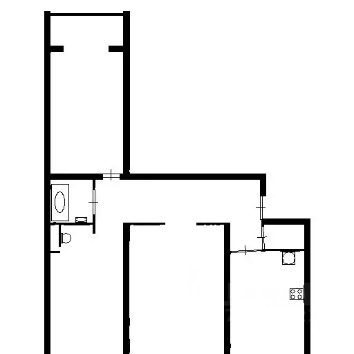 3-к кв. Татарстан, Набережные Челны Сармановский тракт, 34 (66.0 м) - Фото 1