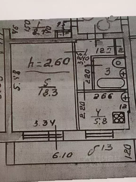 1-к кв. Марий Эл, Йошкар-Ола Красноармейская ул., 12 (39.0 м) - Фото 0