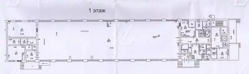 Помещение свободного назначения в Москва Совхозная ул., 8к1 (1380 м) - Фото 1