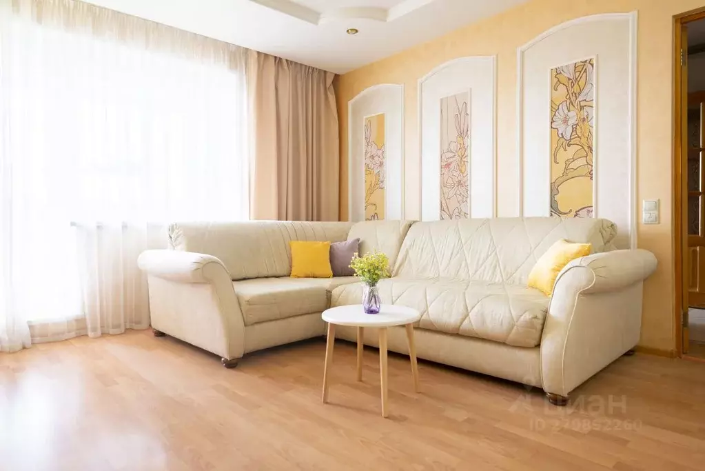 3-к кв. Чувашия, Чебоксары просп. 9-й Пятилетки, 2к3 (102.0 м) - Фото 1