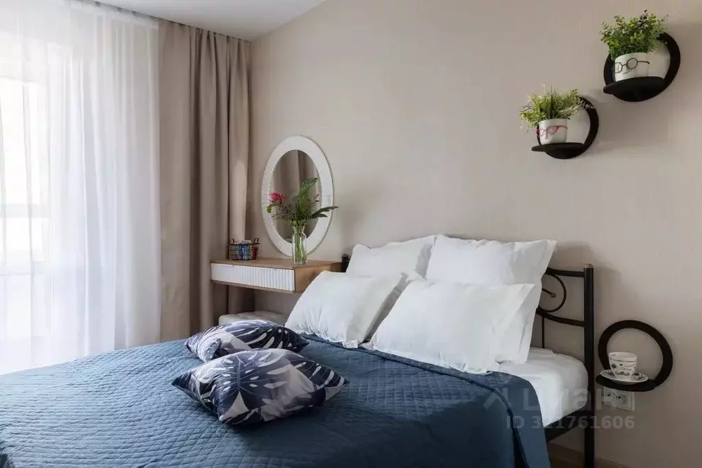 1-к кв. Нижегородская область, Нижний Новгород ул. Родионова, 31 (41.0 ... - Фото 1