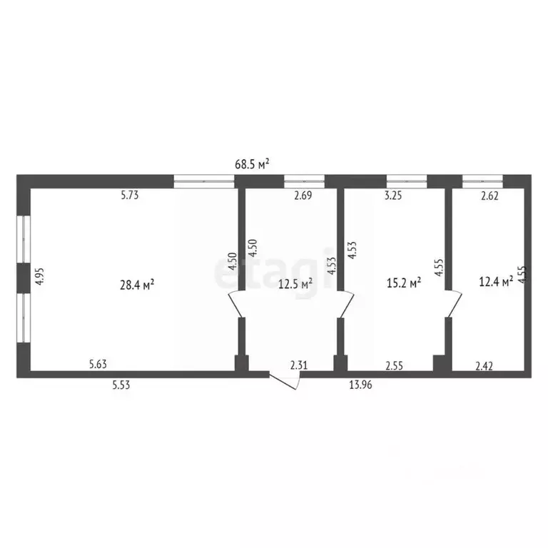 Офис в Тамбовская область, Тамбов ул. Чичканова, 17 (69 м) - Фото 0