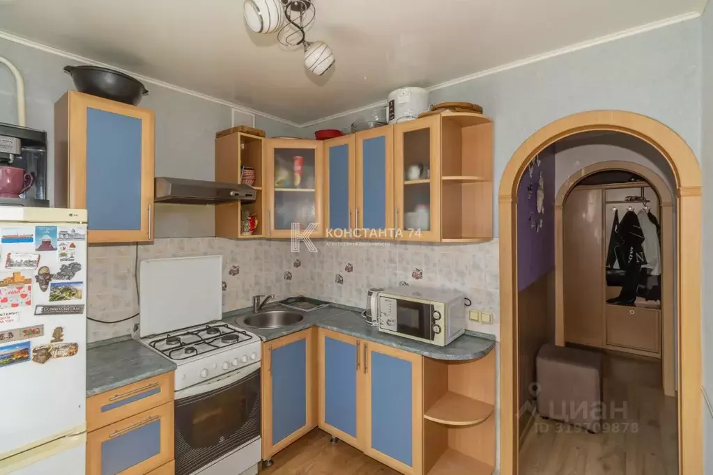 2-к кв. Челябинская область, Челябинск ул. Марченко, 21Б (42.6 м) - Фото 1