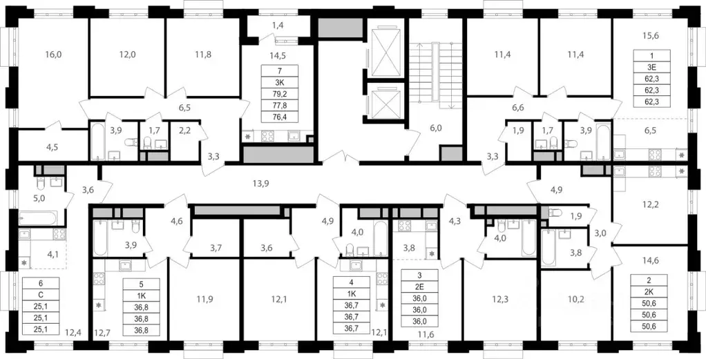 2-к кв. Москва Михалковская ул., 48С4 (36.0 м) - Фото 1