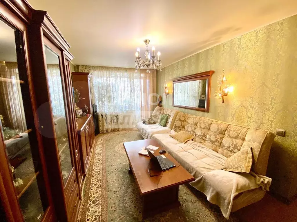 3-к. квартира, 56,9 м, 5/5 эт. - Фото 0