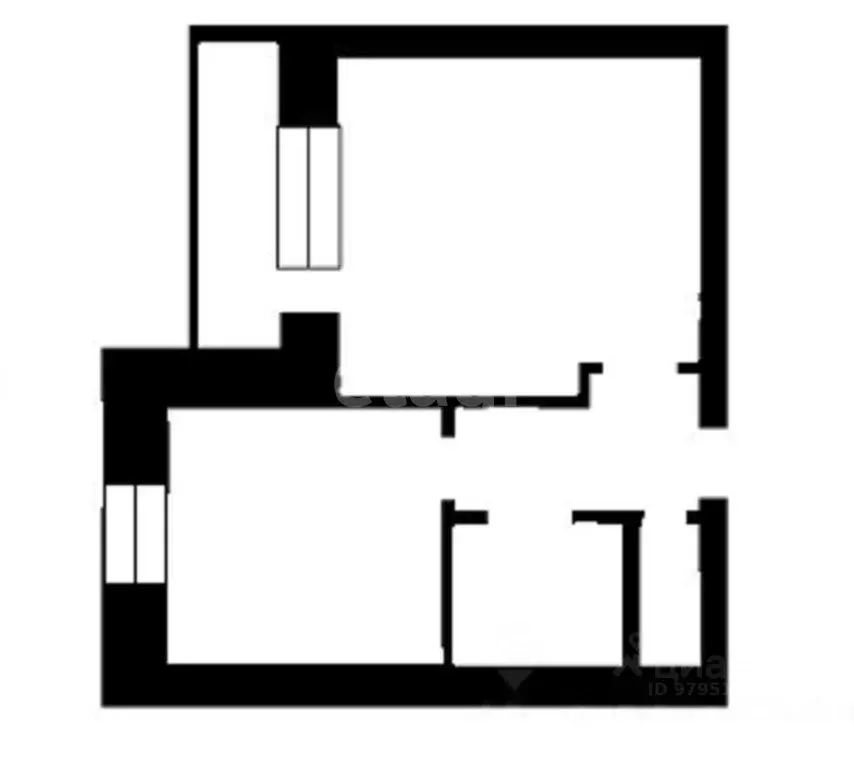 1-к кв. Татарстан, Казань Чистопольская ул., 71а (50.8 м) - Фото 2