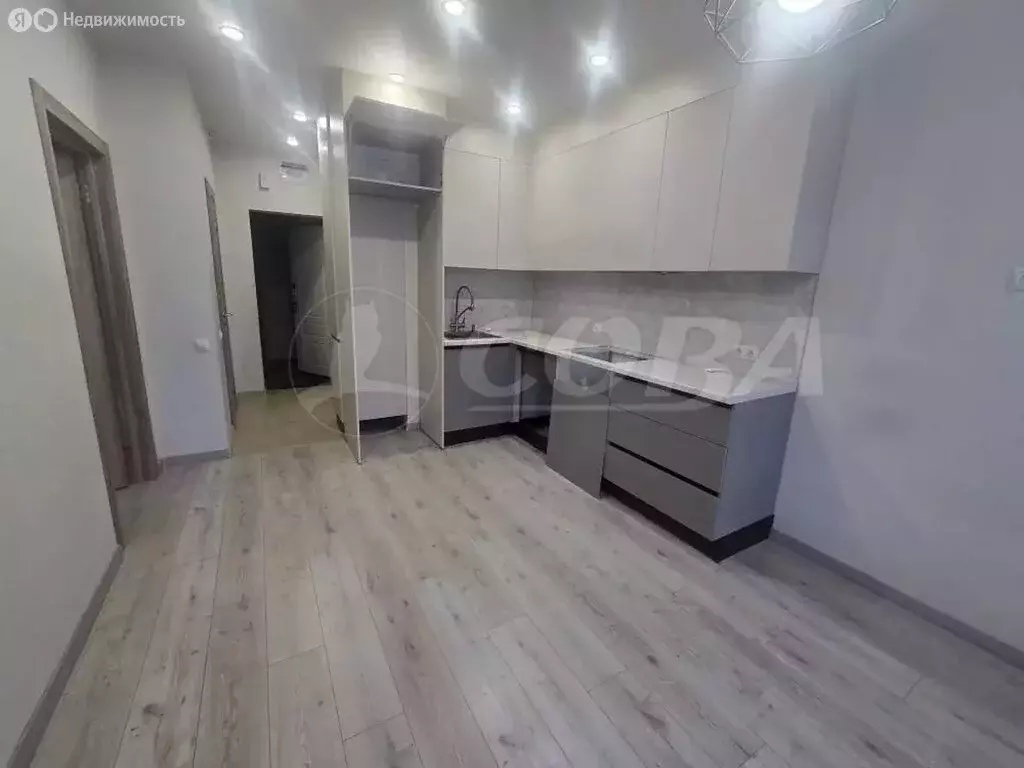 1-комнатная квартира: Тюмень, микрорайон Зарека, улица Лермонтова, 6 ... - Фото 2