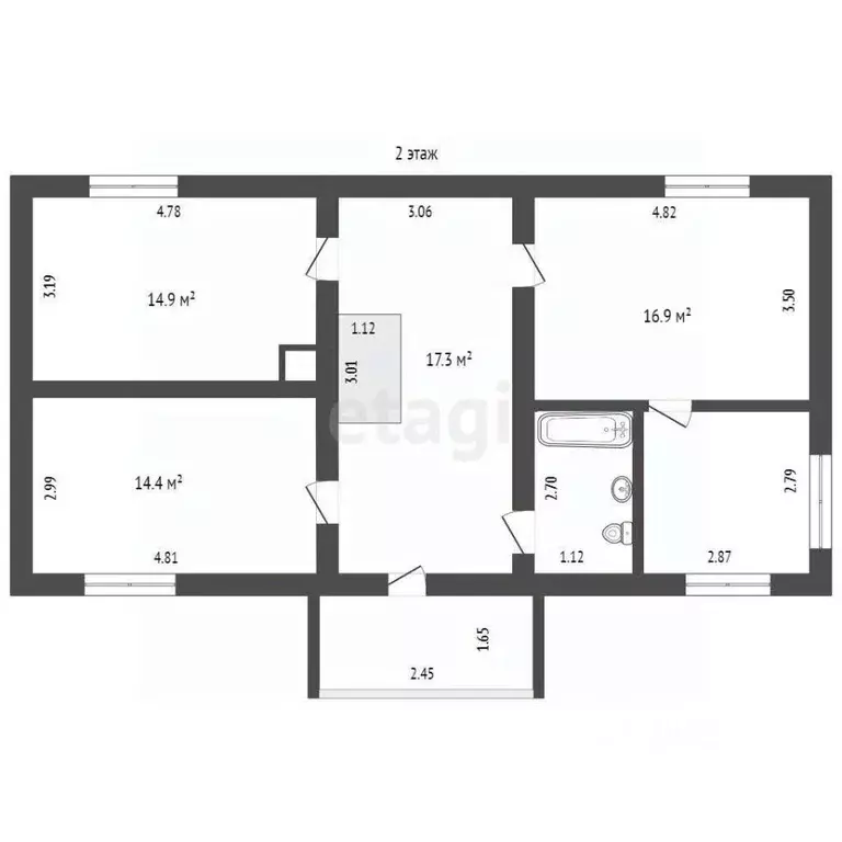 Дом в Вологодская область, Вологда пер. Маяковского, 1 (149 м) - Фото 2