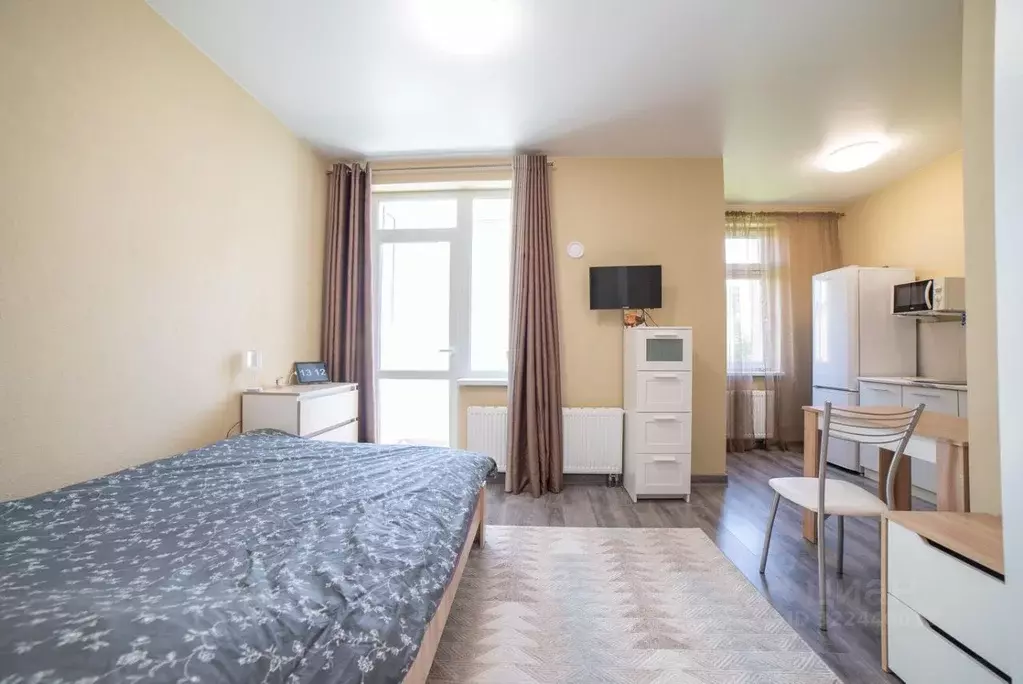 Студия Свердловская область, Екатеринбург ул. Рябинина, 18/3 (25.1 м) - Фото 1