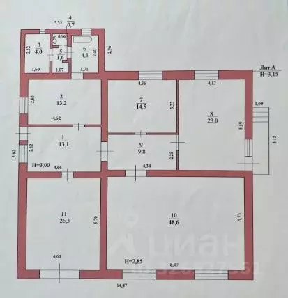 Дом в Волгоградская область, Городищенский район, Новорогачинское ... - Фото 1