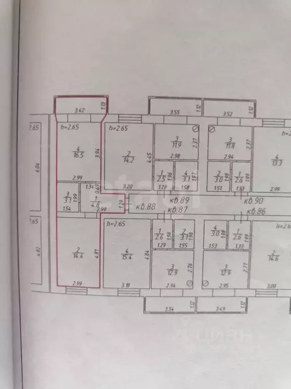 1-к кв. Ставропольский край, Михайловск Шпаковский район, ул. Ленина, ... - Фото 2