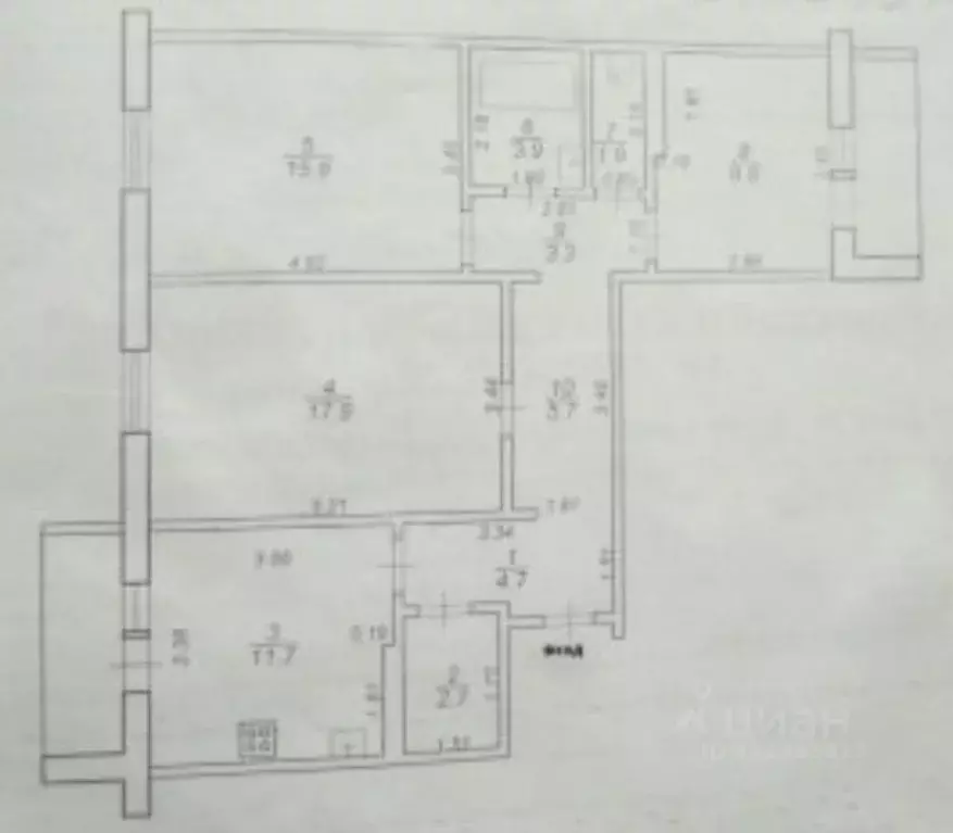 3-к кв. Тверская область, Конаково ул. Александровка, 5 (77.7 м) - Фото 2