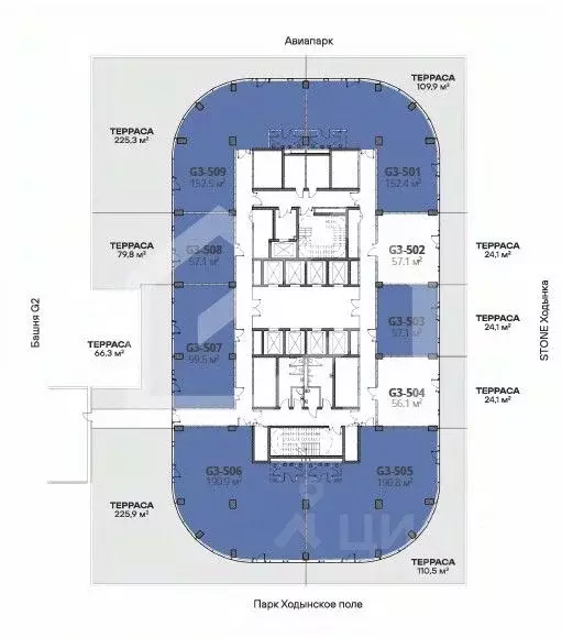 Помещение свободного назначения в Москва Ходынский бул., 20Ас1 (320 м) - Фото 2