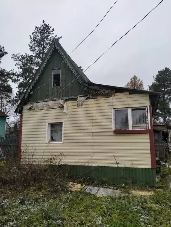 Дом в Архангельская область, Приморский муниципальный округ, Юрос СНТ ... - Фото 1