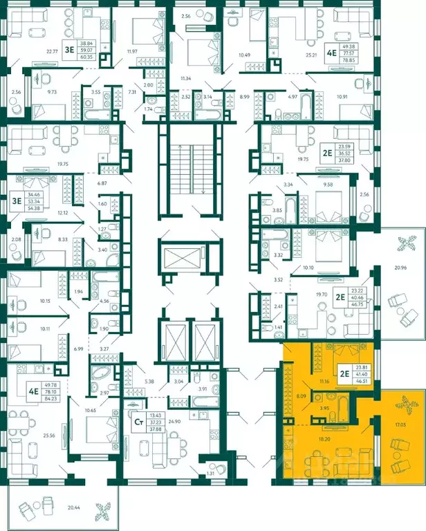 1-к кв. Башкортостан, Уфа Зеленая Роща жилрайон, Терле Парк жилой ... - Фото 2